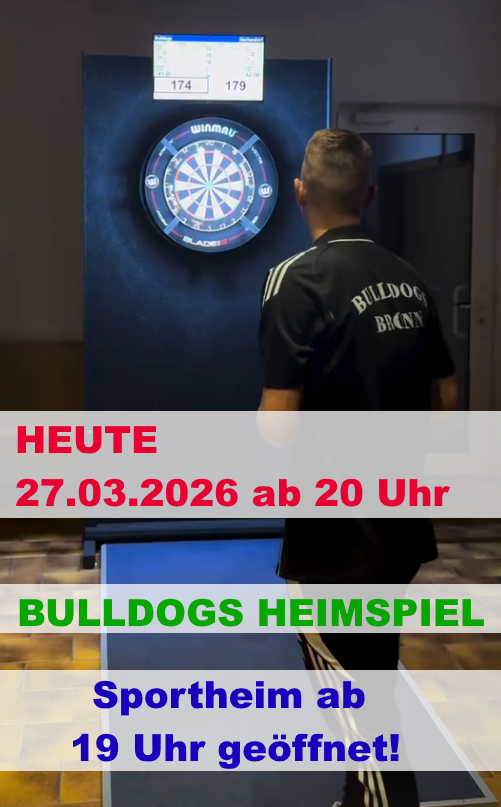 Ankündigung Heimspiel