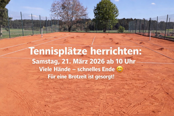 Tennisplätze herrich